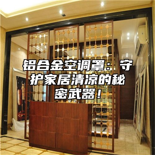 铝合金空调罩：守护家居清凉的秘密武器！