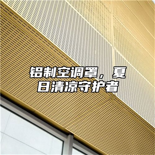 铝制空调罩，夏日清凉守护者