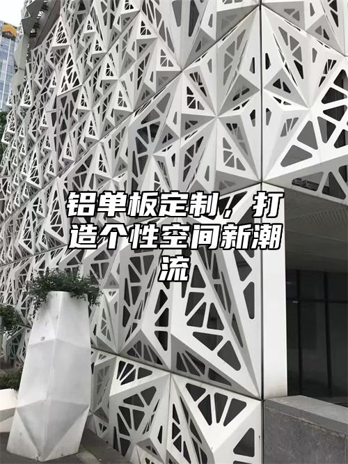 铝单板定制，打造个性空间新潮流