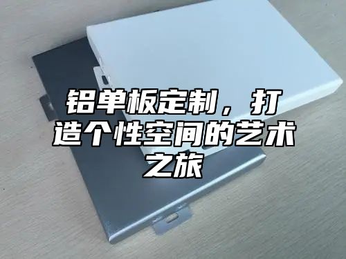 铝单板定制，打造个性空间的艺术之旅