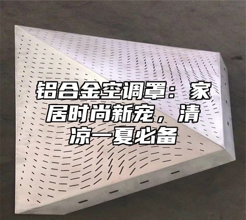 铝合金空调罩：家居时尚新宠，清凉一夏必备