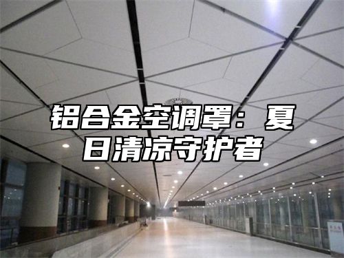 铝合金空调罩：夏日清凉守护者