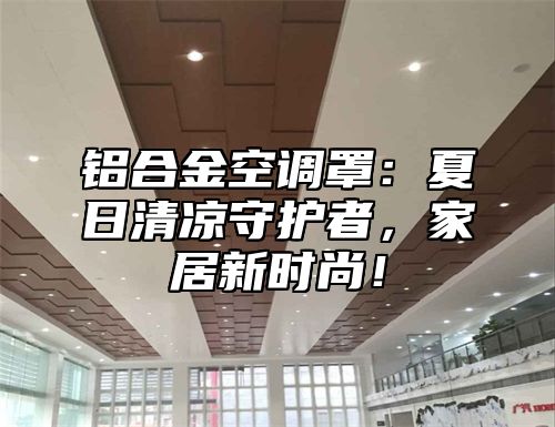 铝合金空调罩：夏日清凉守护者，家居新时尚！