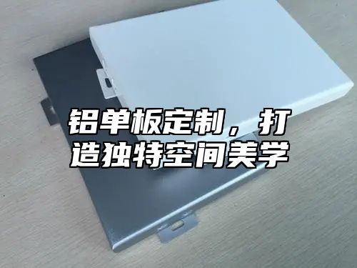 铝单板定制，打造独特空间美学