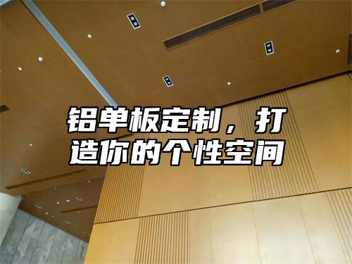 铝单板定制，打造你的个性空间