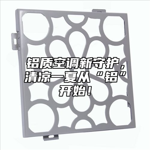 铝质空调新守护，清凉一夏从“铝”开始！
