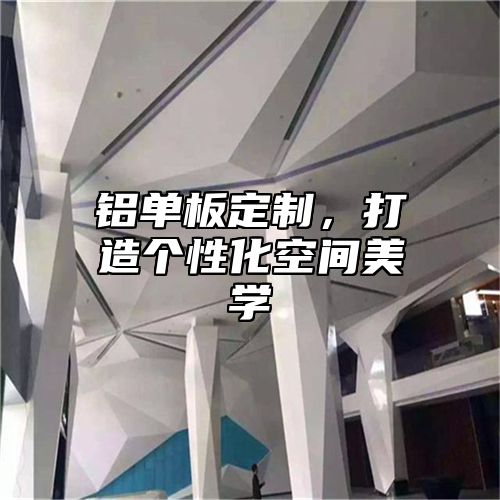 铝单板定制，打造个性化空间美学