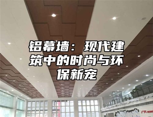 铝幕墙：现代建筑中的时尚与环保新宠