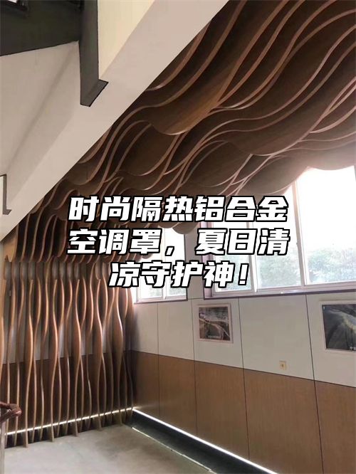 时尚隔热铝合金空调罩，夏日清凉守护神！