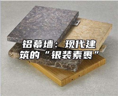 铝幕墙：现代建筑的“银装素裹”