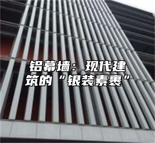 铝幕墙：现代建筑的“银装素裹”