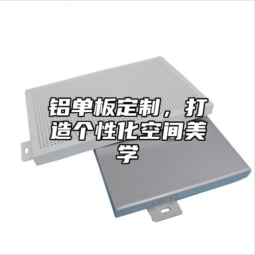 铝单板定制，打造个性化空间美学