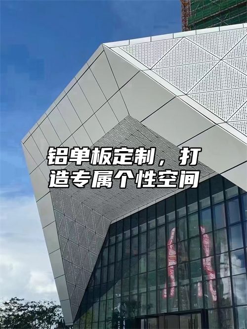 铝单板定制，打造专属个性空间