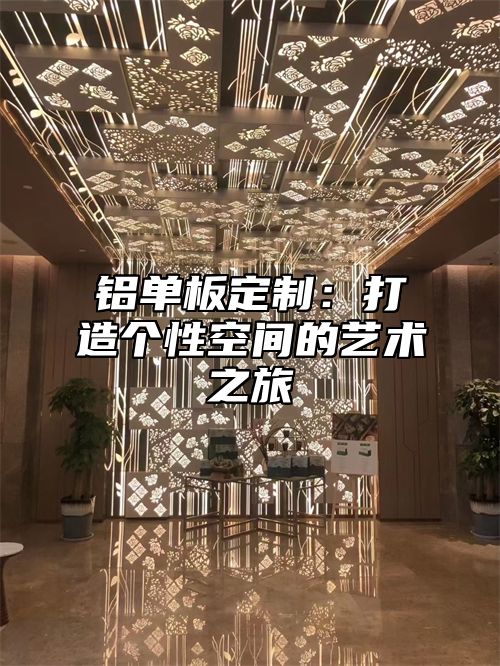 铝单板定制：打造个性空间的艺术之旅