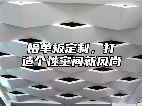 铝单板定制，打造个性空间新风尚