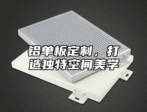 铝单板定制，打造独特空间美学